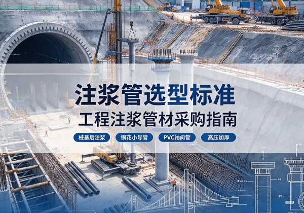 雁山注浆管选型标准
